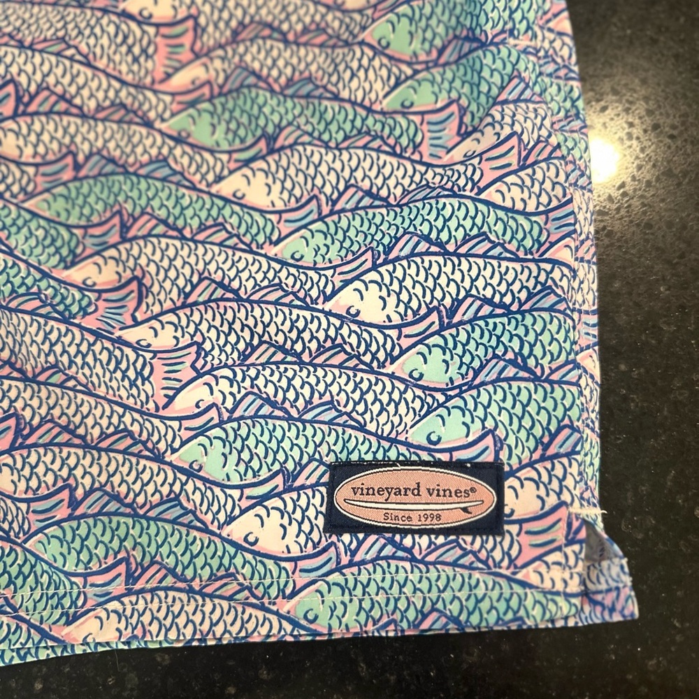 Colorful Fish Pattern Shorts - Picture 3 of 5